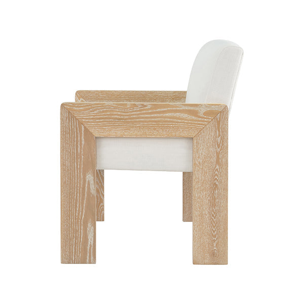 Astor Dining Chair - Cerused Oak