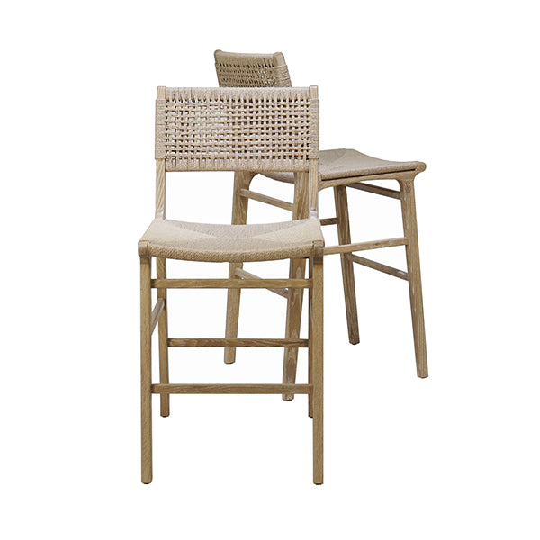 Astrid Counter Stool - Cerused Oak