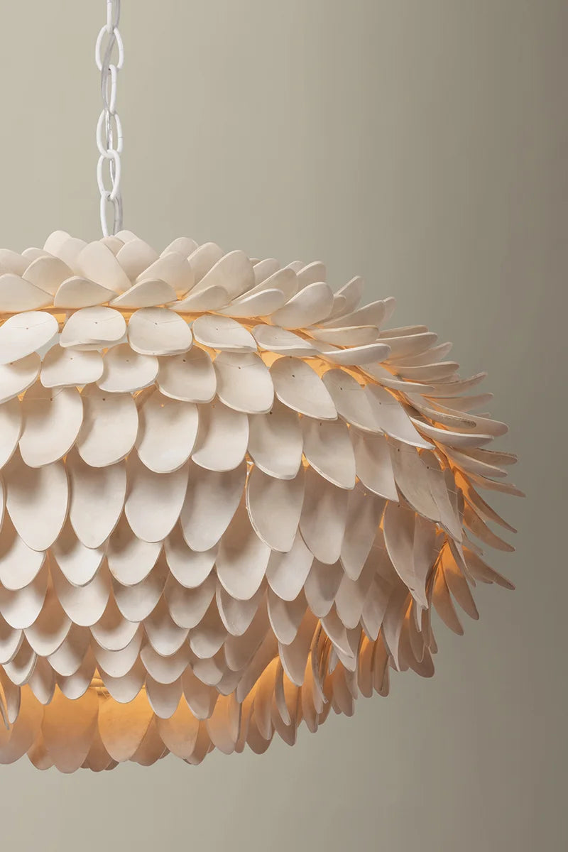 Alsen Coco Shell Chandelier - 25.75