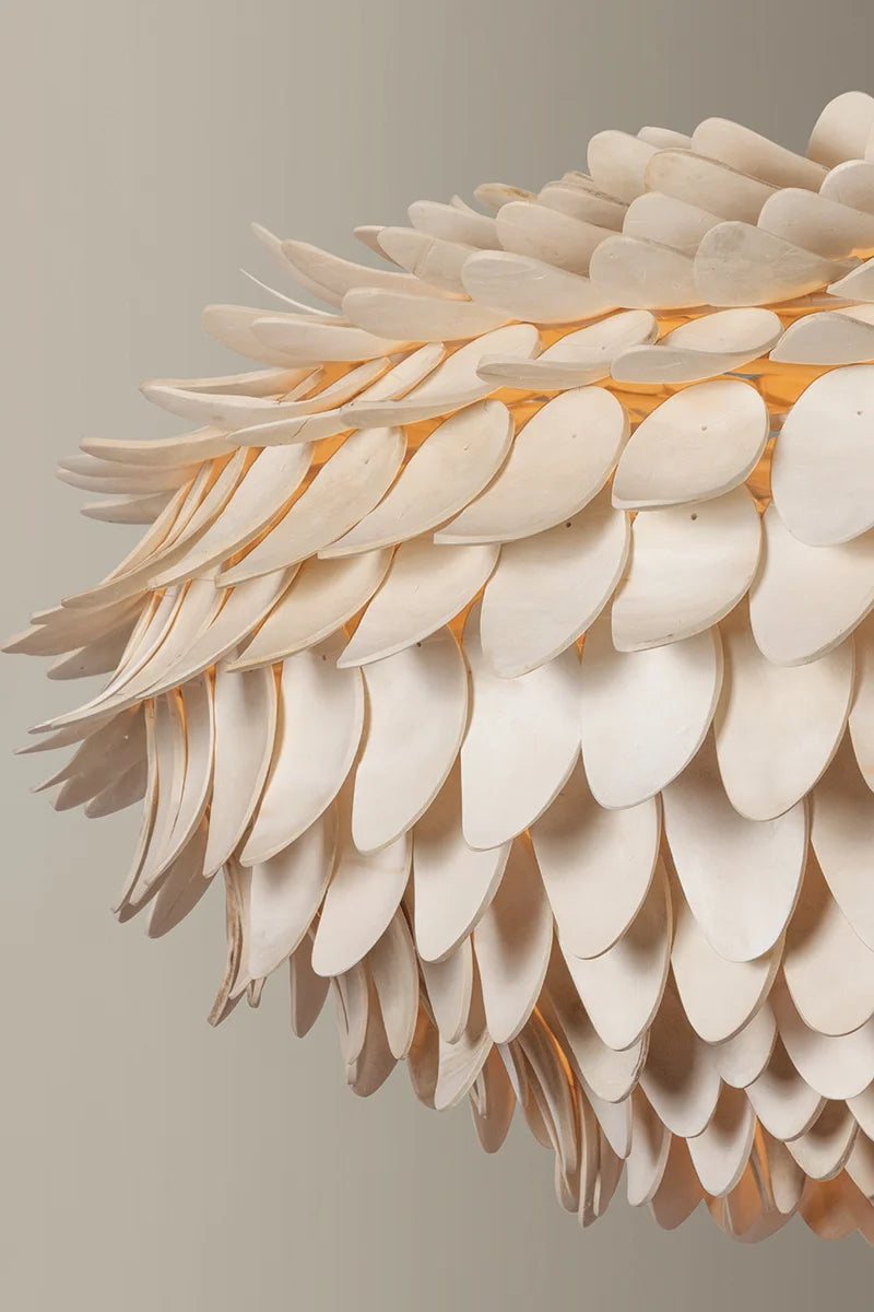 Alsen Coco Shell Chandelier - 25.75