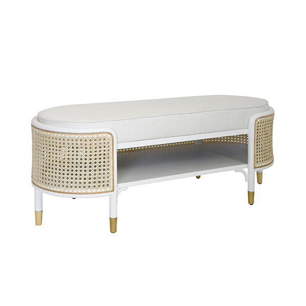 Beale Bench - White