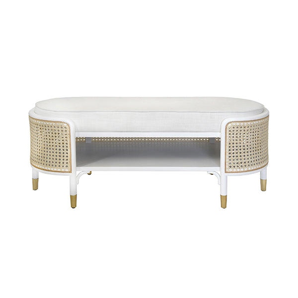Beale Bench - White