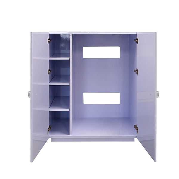 Beau Cabinet Lavender Lacquer