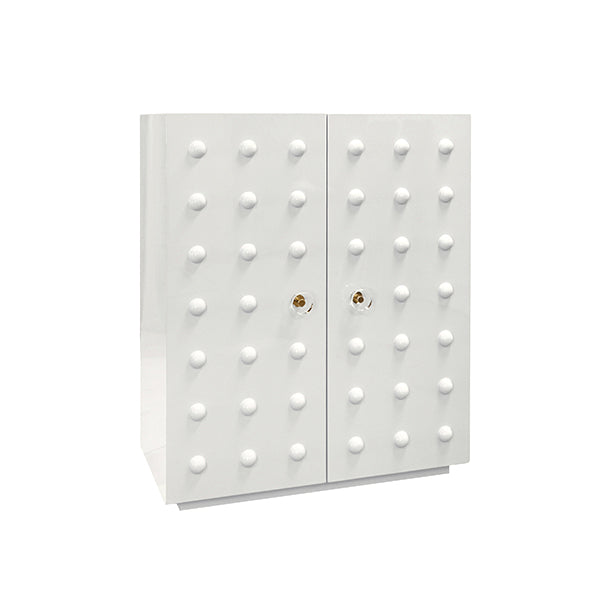 Beau Cabinet White Lacquer