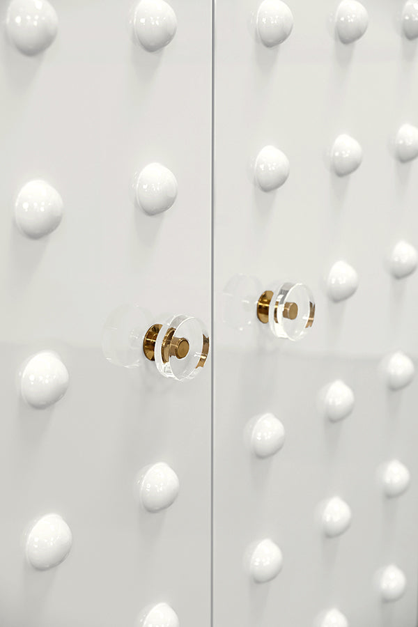 Beau Cabinet White Lacquer