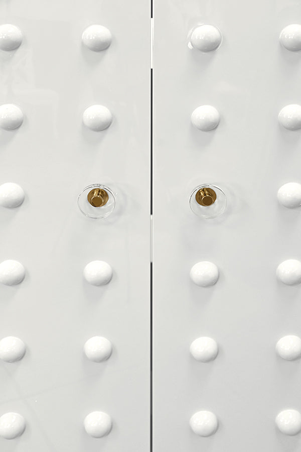 Beau Cabinet White Lacquer