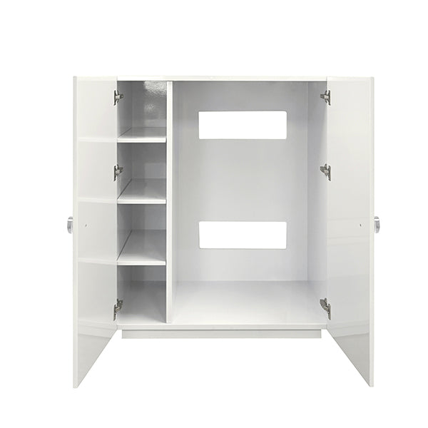Beau Cabinet White Lacquer