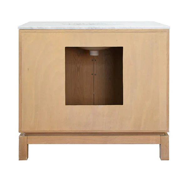 Bixby Bath Vanity - Cerused Oak