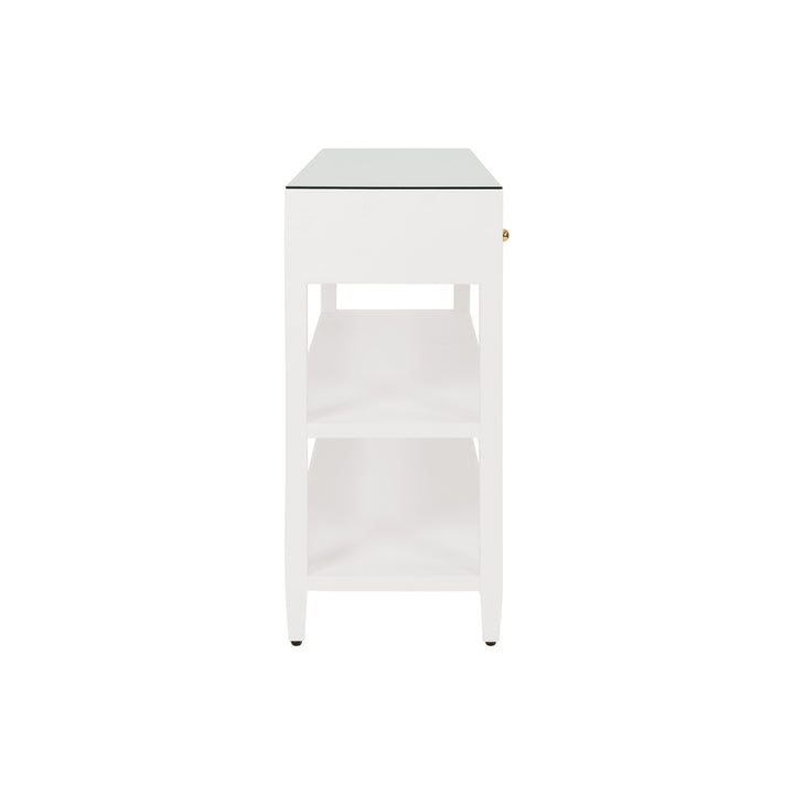 Briar Console White Linen
