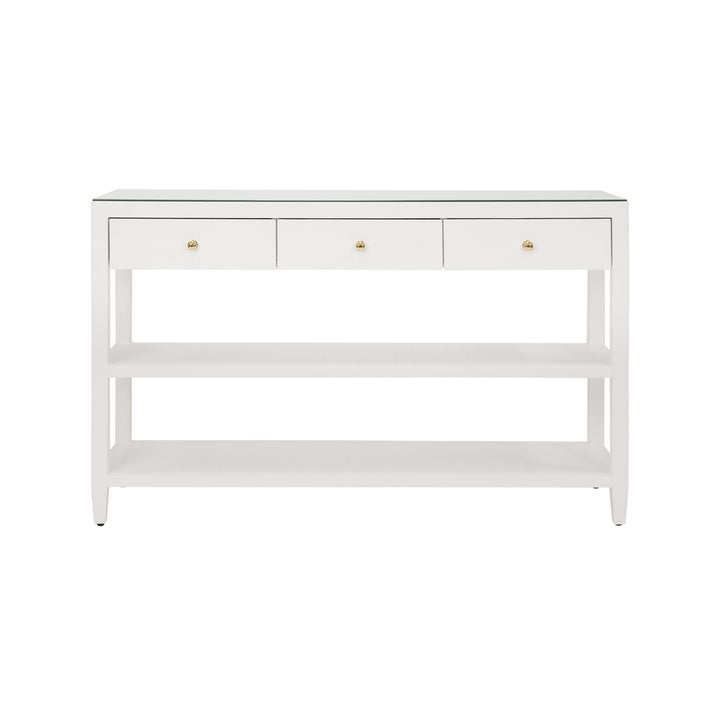 Briar Console White Linen