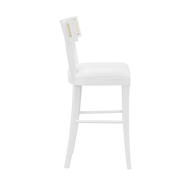 Britta Counter Stool - White Lacquer