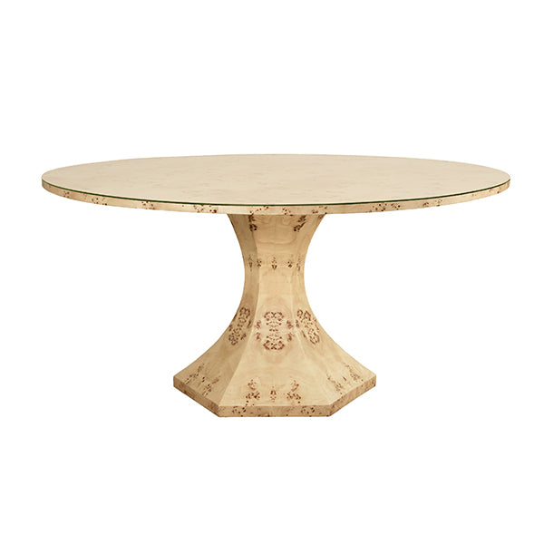 Bryce Dining Table Burl Wood