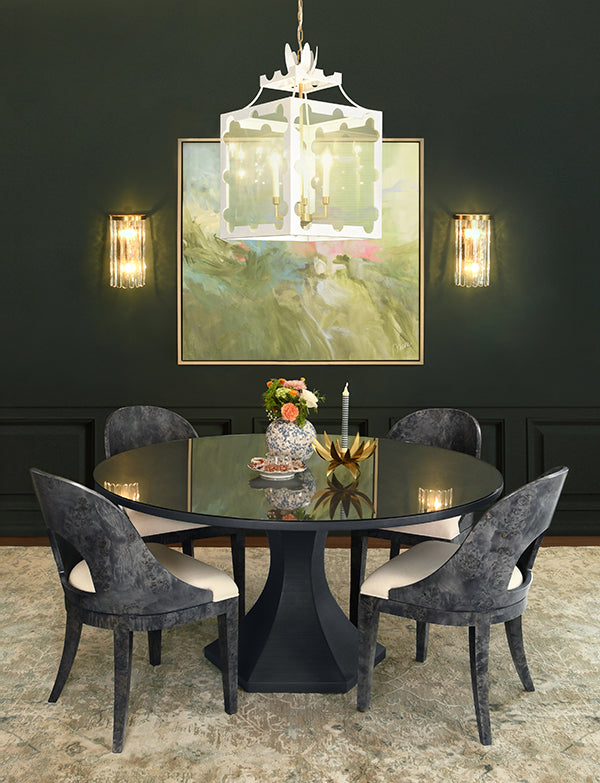 Bryce Dining Table Burl Wood