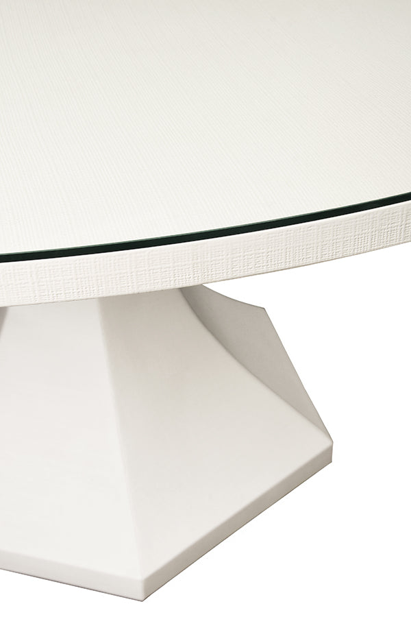 Bryce Dining Table White Linen