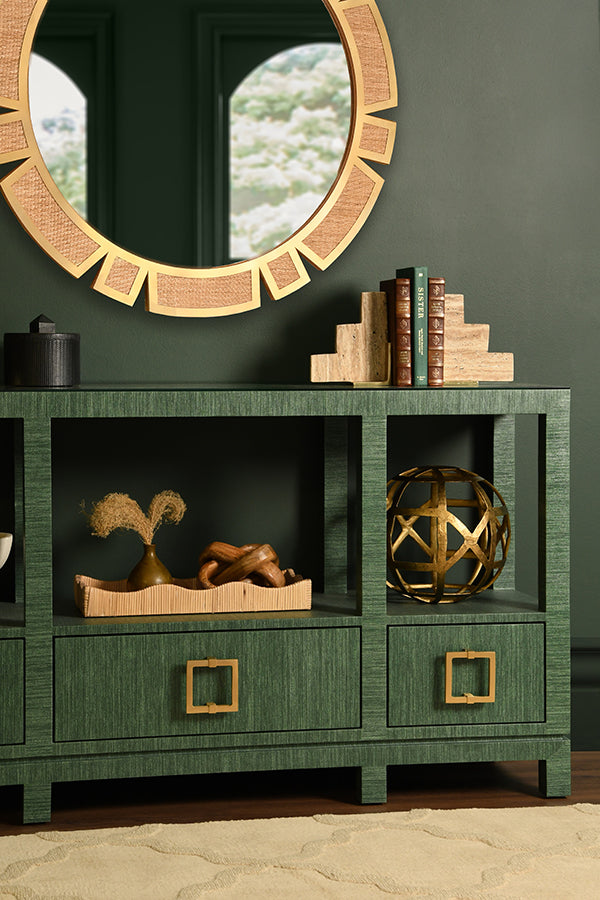 Sunday Rattan Mirror