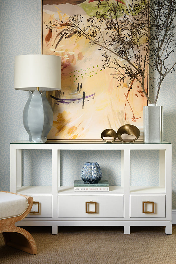 Campbell Console White