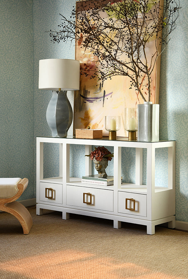 Campbell Console White