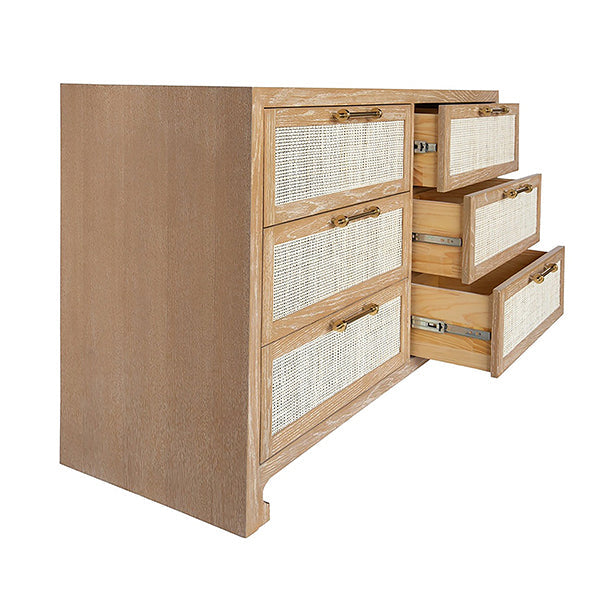 Carla Chest - Cerused Oak