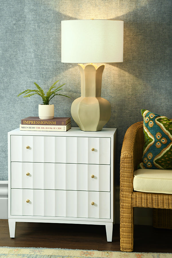Carmack Chest - White Lacquer