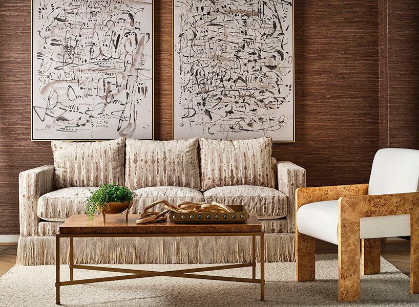 Astor Dining Chair- Burl Wood