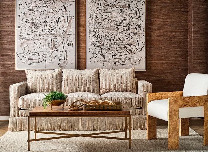 Hardwick Coffee Table - Dark Burl Wood