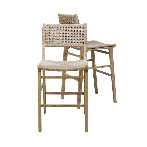 Carson Barstool - Cerused Oak