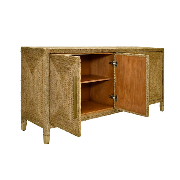 Casey Cabinet - Wrapped Rope