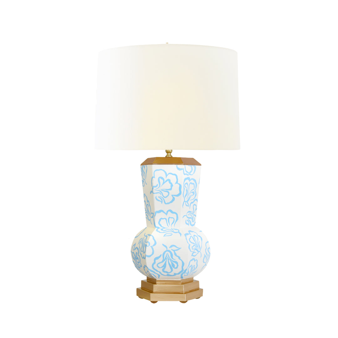 Cataline Bloom Table Lamp Light Blue