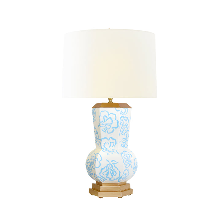 Cataline Bloom Table Lamp Light Blue