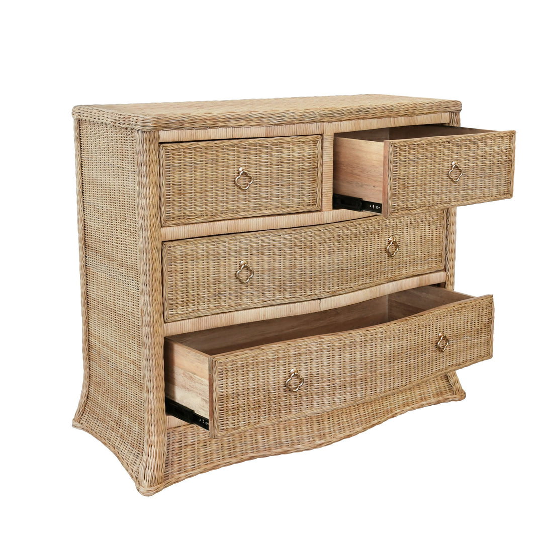 Celine Chest - Woven Rattan