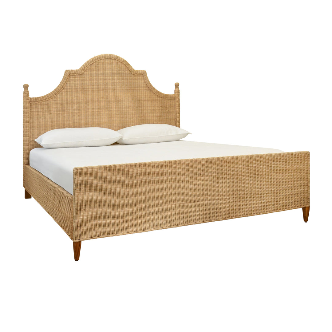 Chamberlain Rattan King Bed