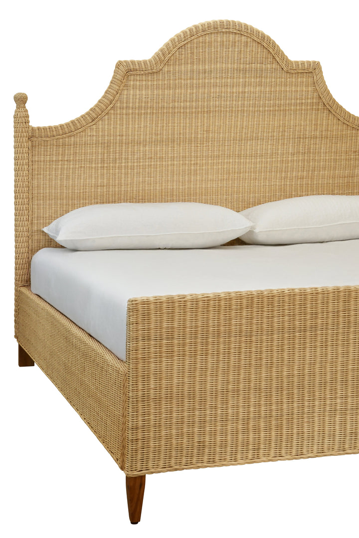 Chamberlain Rattan King Bed
