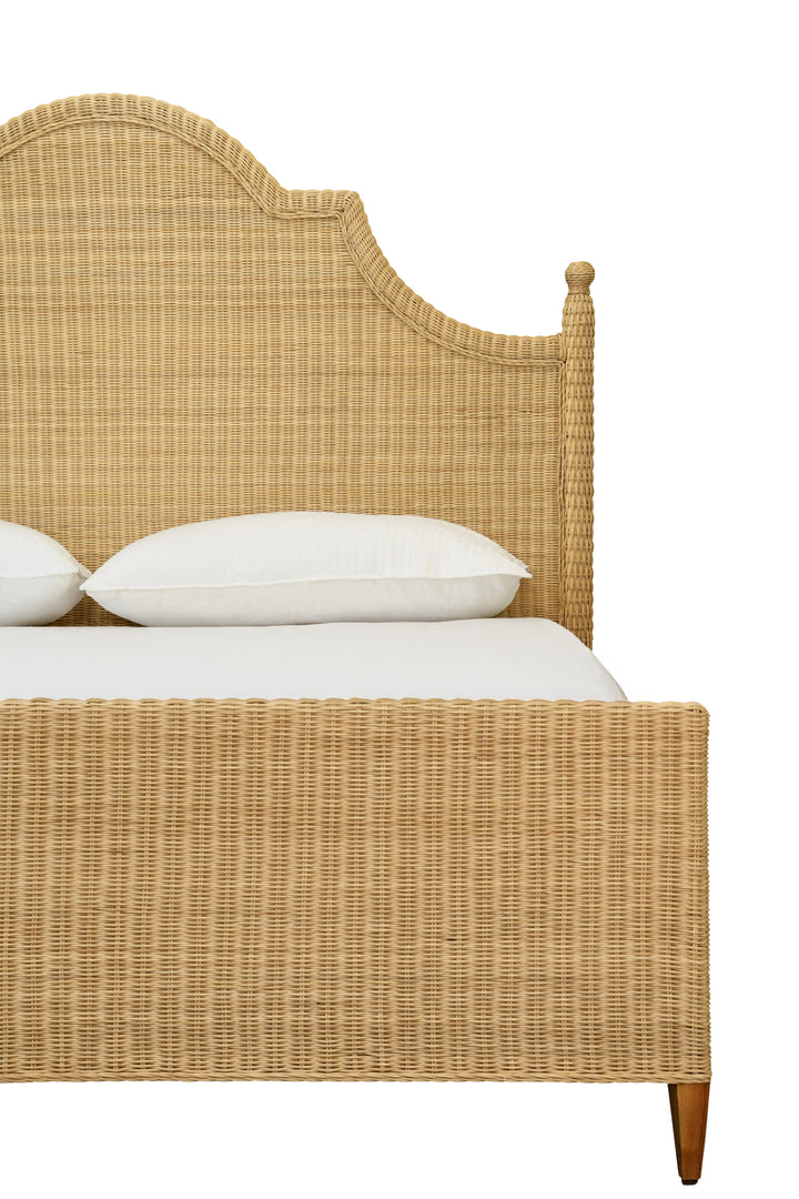 Chamberlain Rattan King Bed