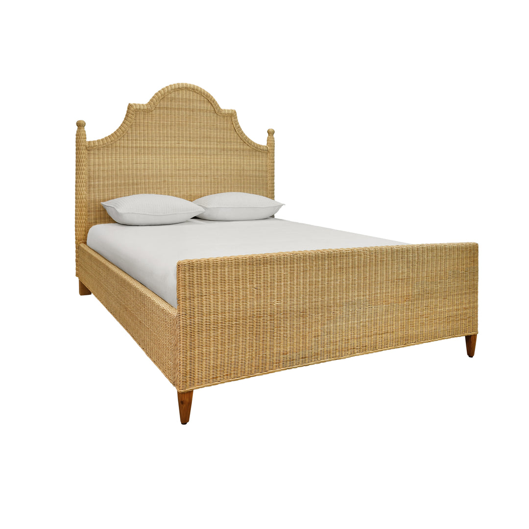 Chamberlain Rattan Queen Bed