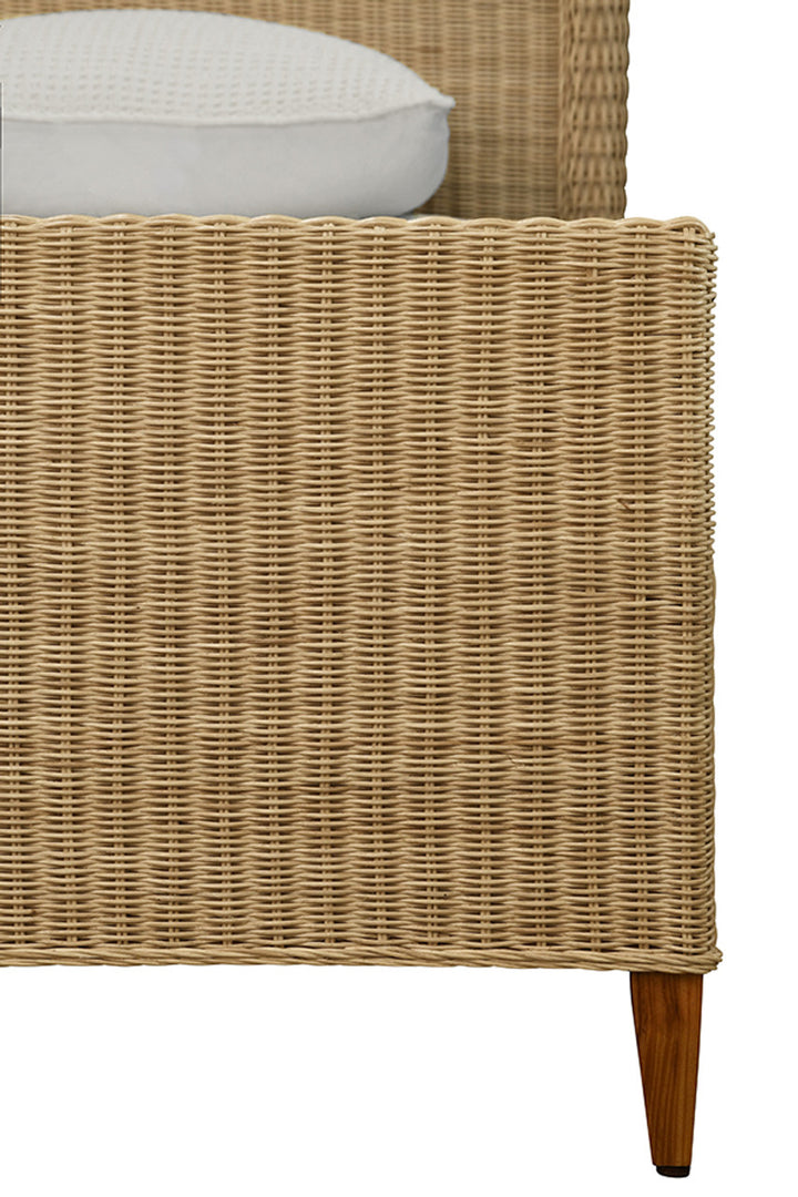 Chamberlain Rattan Queen Bed