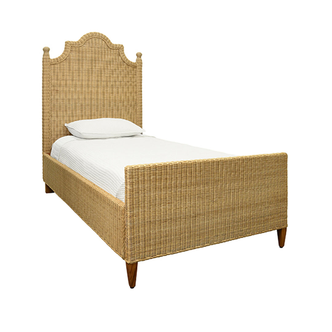 Chamberlain Rattan Twin Bed