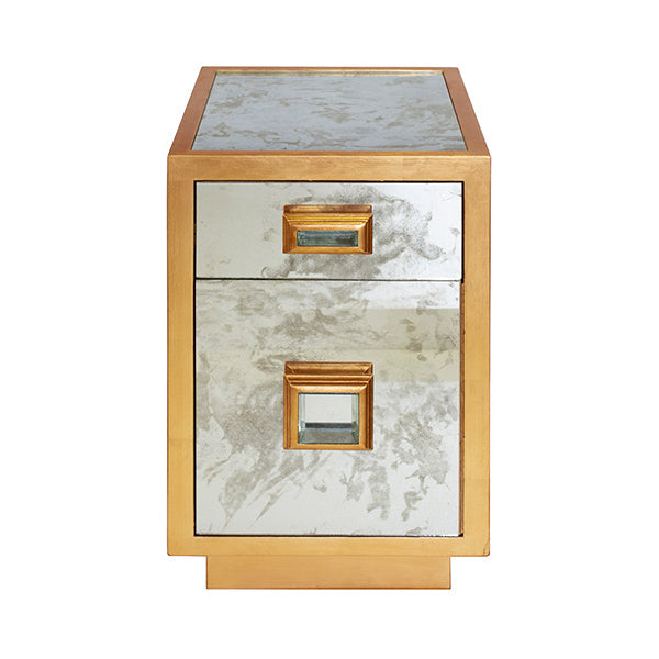 Cisco Side Table Gold Leaf