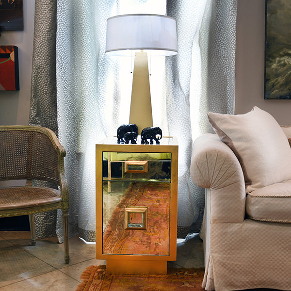 Cisco Side Table Gold Leaf
