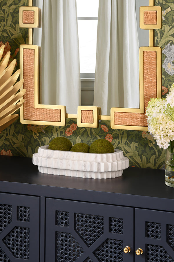 Roro Rattan Mirror