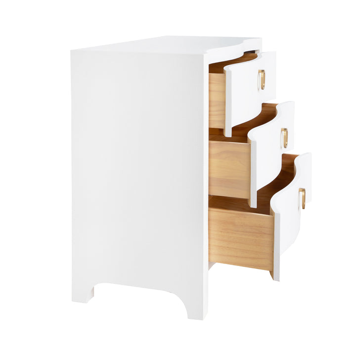 Cora Chest - White Linen