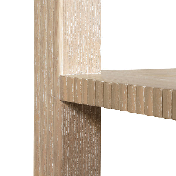 Corbin Etagere - Cerused Oak