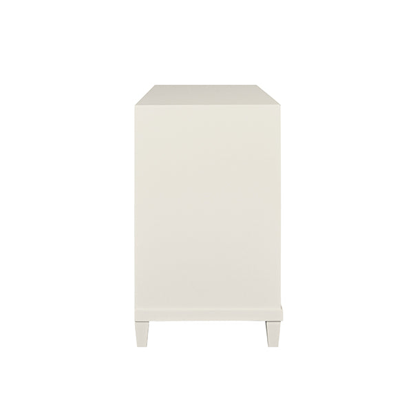 Corine Side Table Light Antique White Lacquer