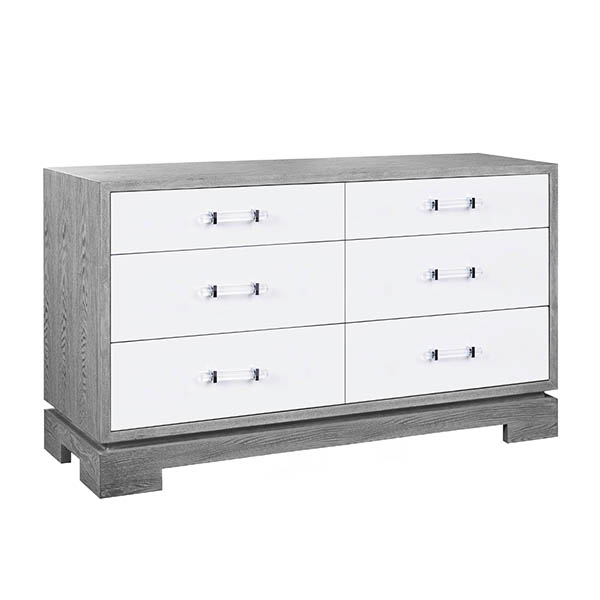Crawford Chest - Grey Cerused Oak