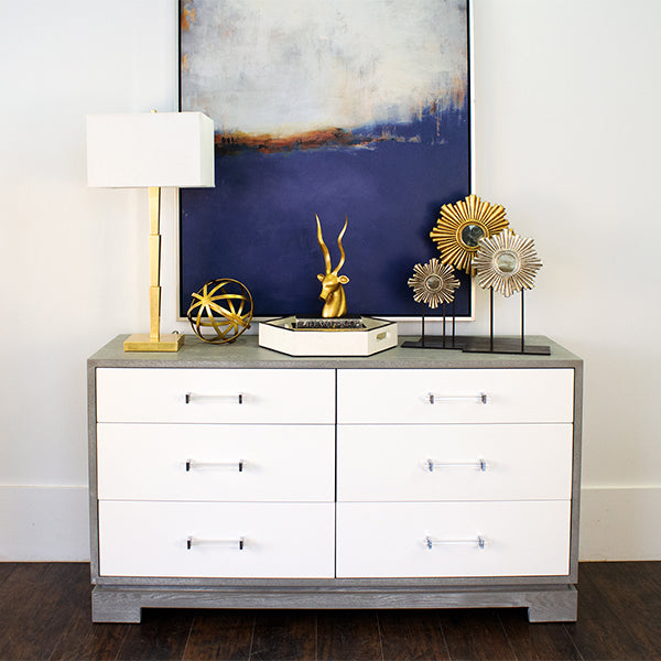 Crawford Chest - Grey Cerused Oak