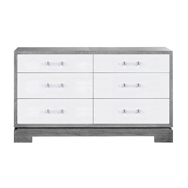Crawford Chest - Grey Cerused Oak
