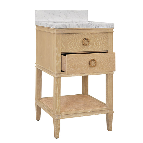 Cutler Bath Vanity 24" Cerused Oak