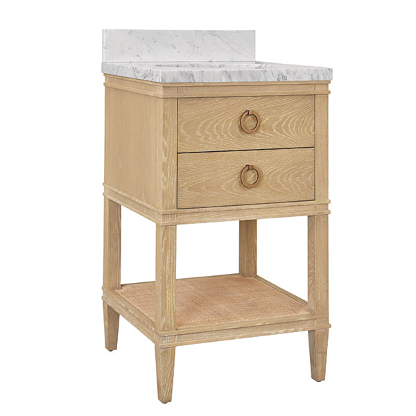 Cutler Bath Vanity 24" Cerused Oak