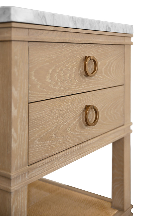 Cutler Bath Vanity 24" Cerused Oak