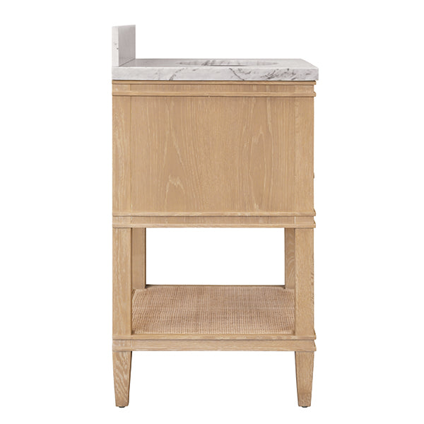 Cutler Bath Vanity 24" Cerused Oak