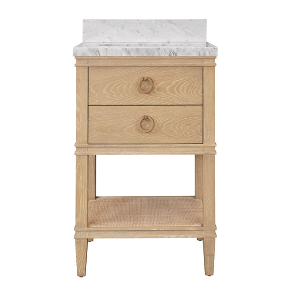 Cutler Bath Vanity 24" Cerused Oak
